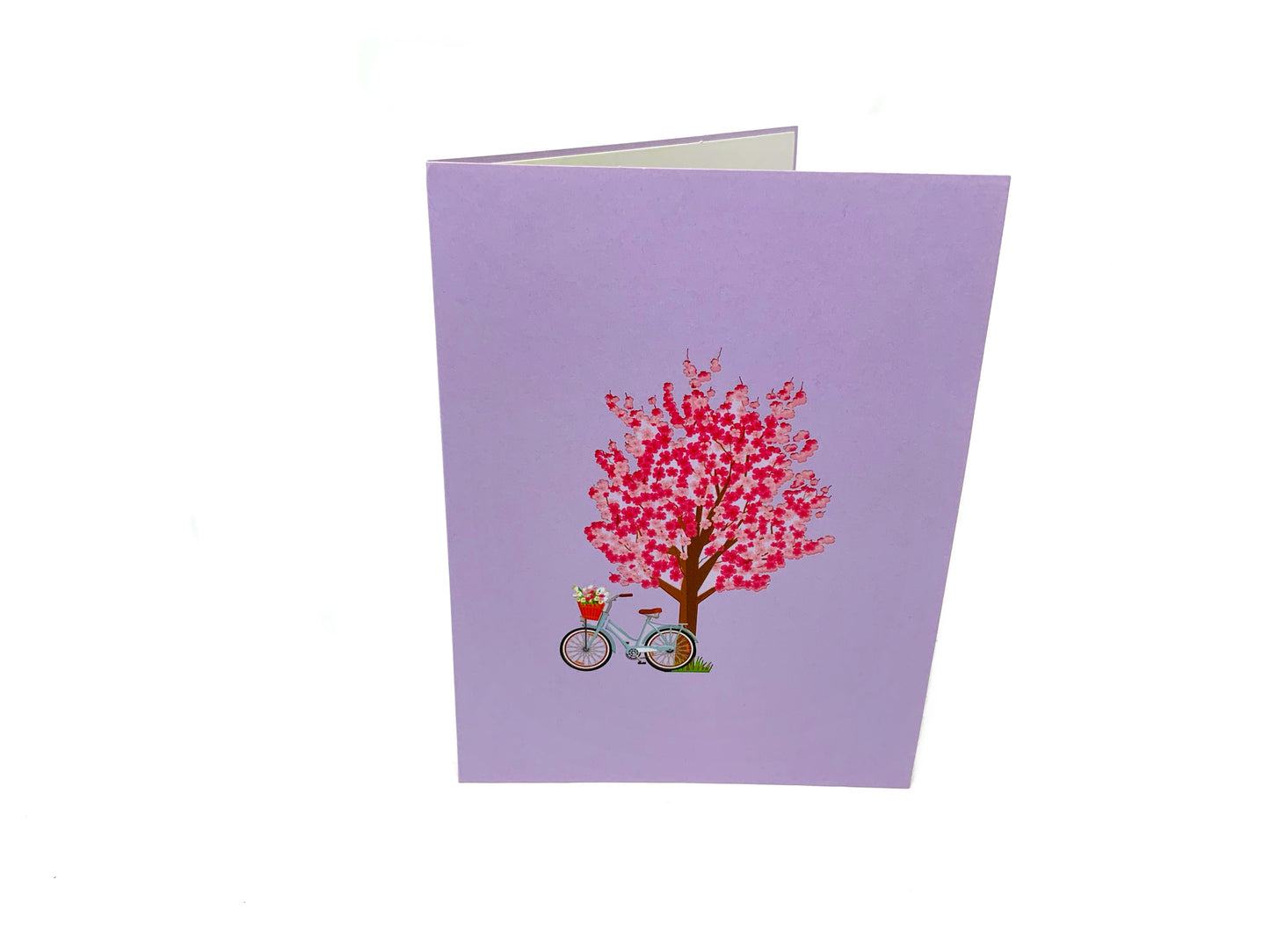 Blossoming beauty pop up card