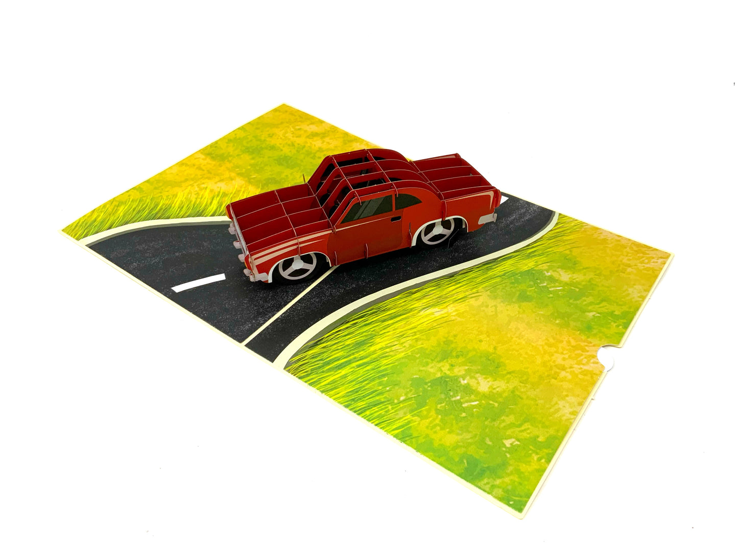 Car pop up card