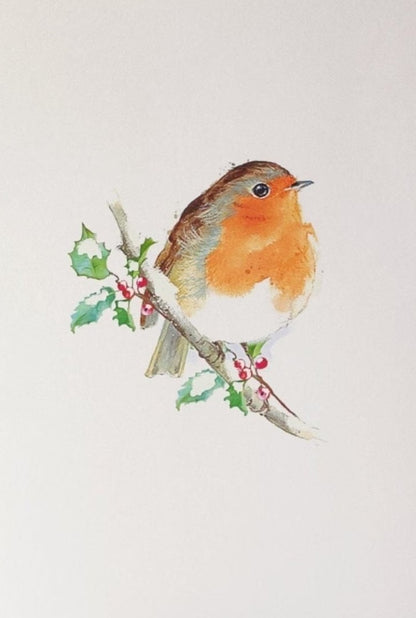 Robin pop up card