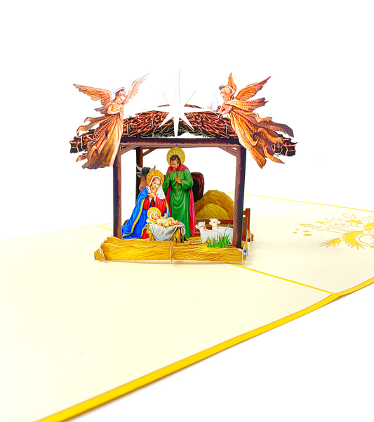 Nativity Pop Up Card