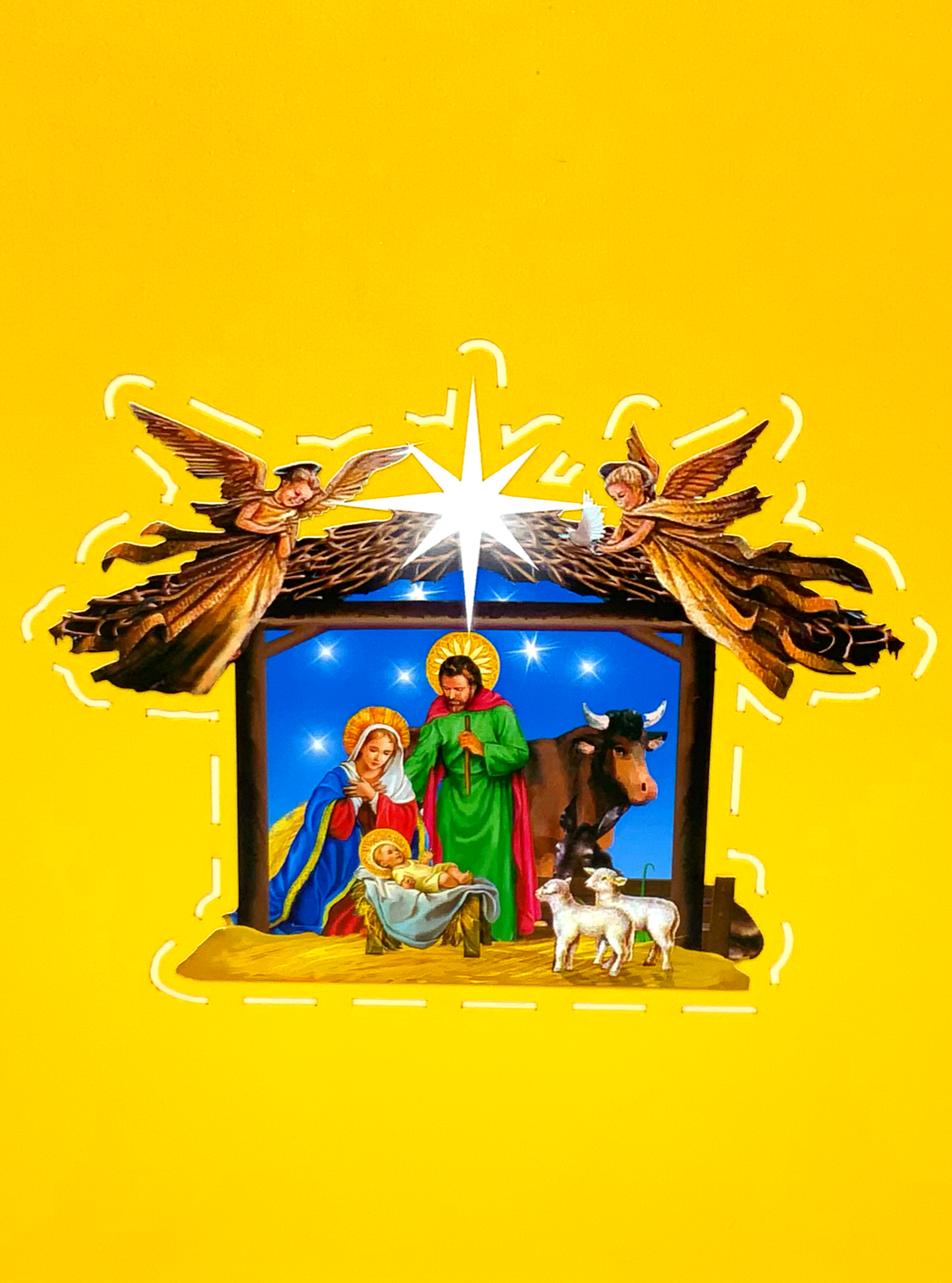 Nativity Pop Up Card