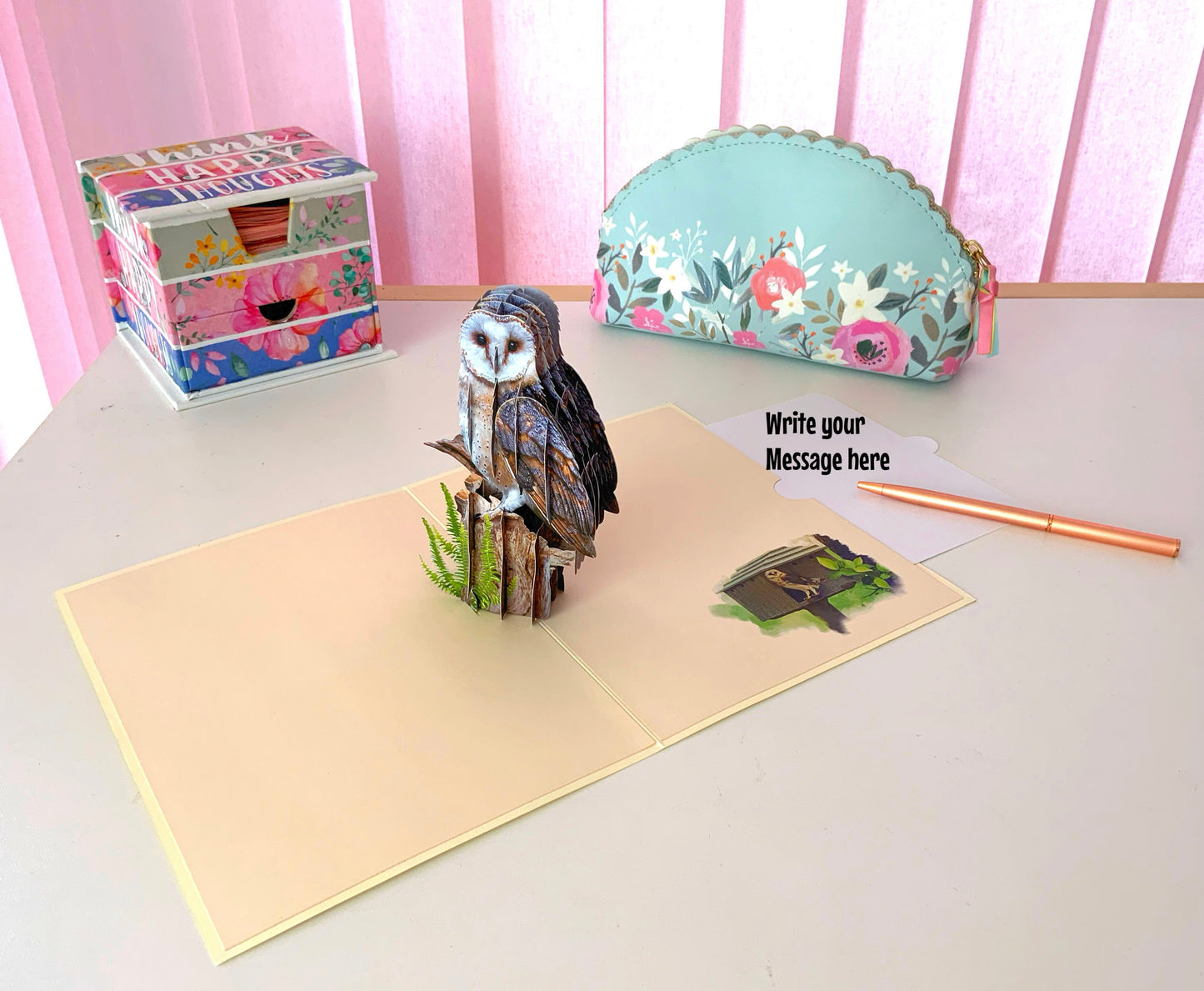 Owl Pop Up Card