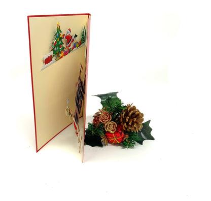 Reindeer Pop Up Greeting Card