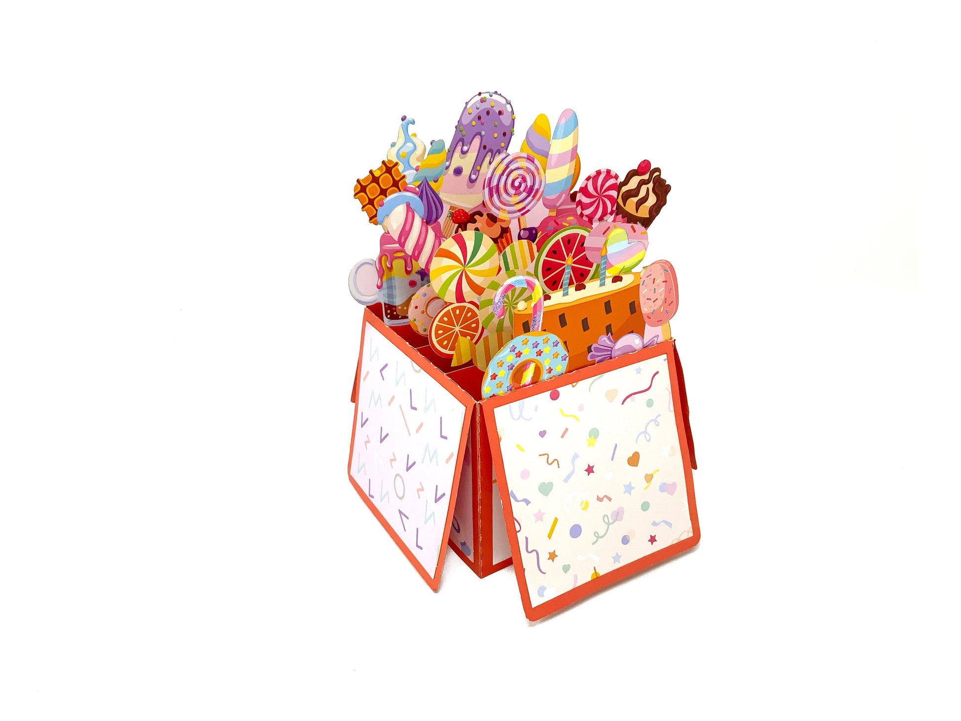 Pop Up Box Birthday Card, Ideal for Children